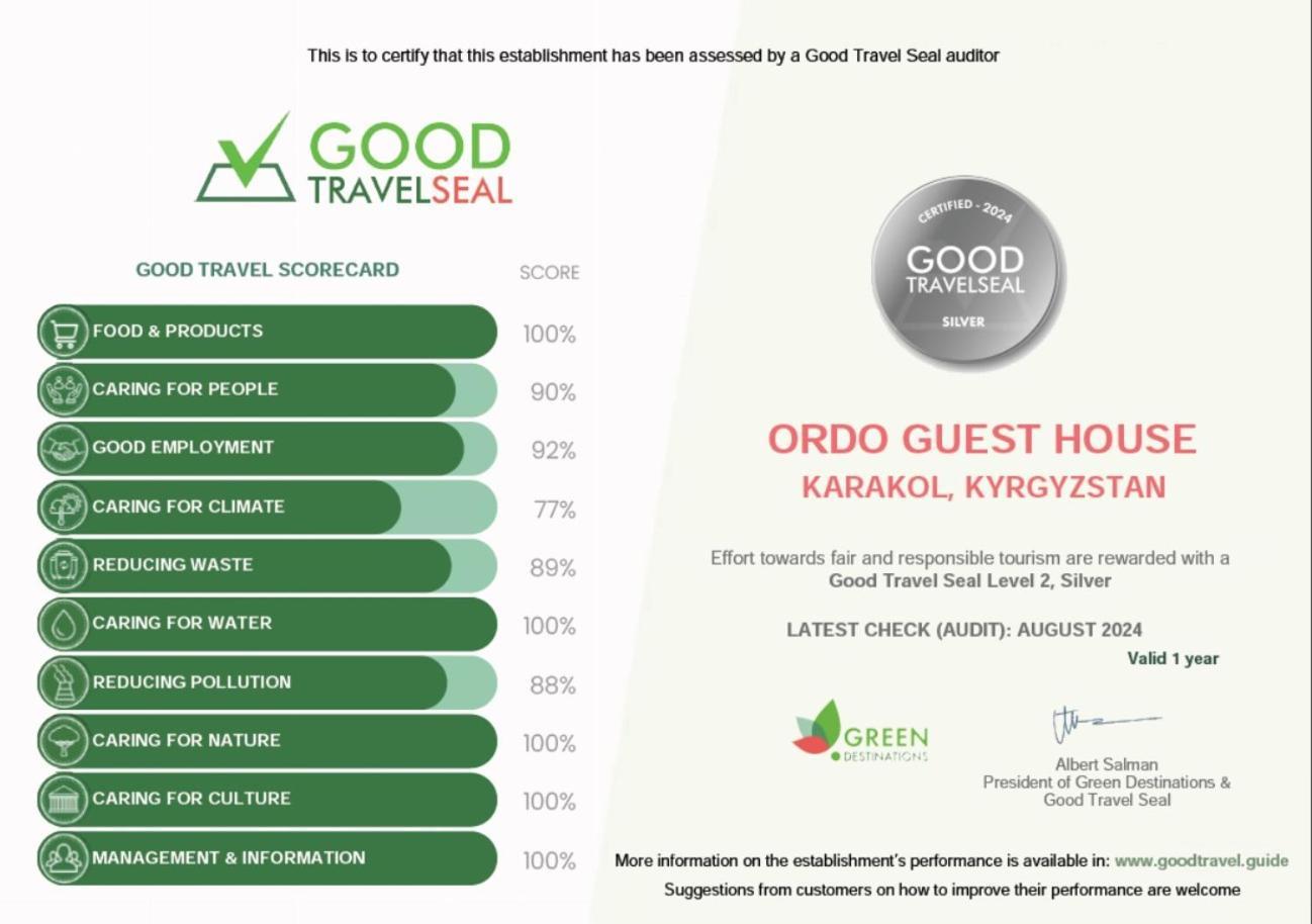 Ordo Hotel คาราโคล ภายนอก รูปภาพ